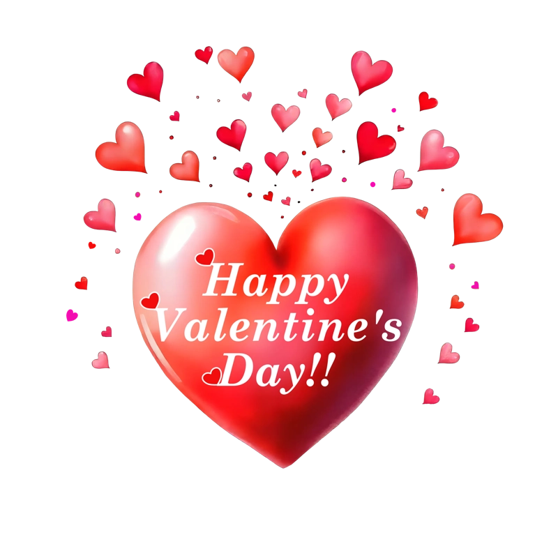 Free Valentine’s Day Heart Clipart! (PNG & SVG)